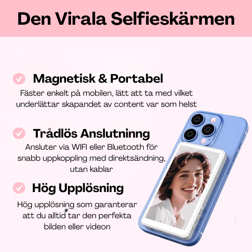 VyCam™ Trådlös Magnetisk Skärm